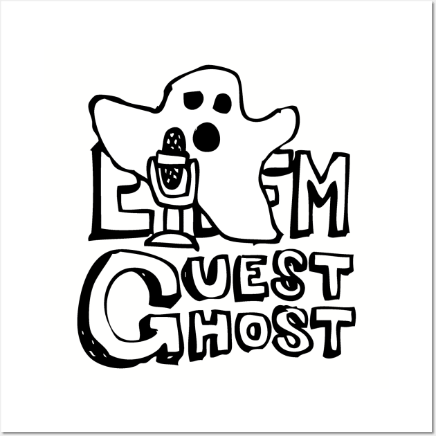 Guest Ghost Wall Art by UntidyVenus